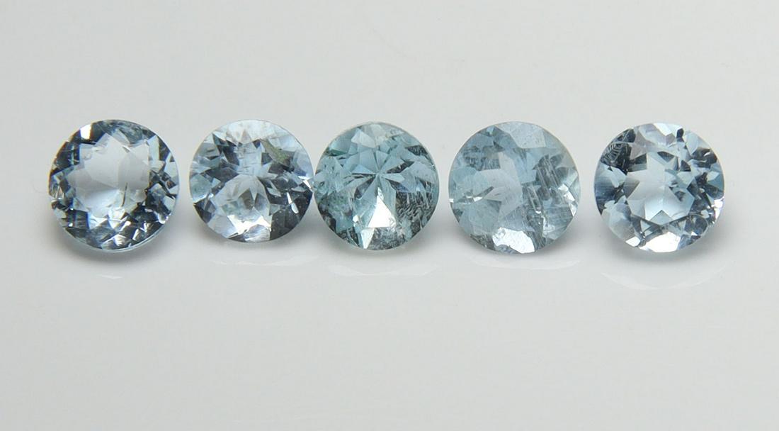 Gorgeous " Natural Aquamarine " 1.26 Cts Natural Aquamarine Set: No Reserve! Title: Gorgeous " Natural Aquamarine " 1.26 Cts Natural Aquamarine Set Additional Information: Gemstone : Natural Aquamarine Origin : Australia Weight : 1.26 carats Dimensions : 4x4 mm, Sh