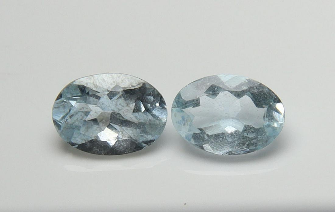 Lovely " Natural Aquamarine " 1.39 Cts Natural Aquamarine Set: No Reserve! Title: Lovely " Natural Aquamarine " 1.39 Cts Natural Aquamarine Set Additional Information: Gemstone : Natural Aquamarine Origin : Australia Weight : 1.39 carats Dimensions : 7x5 mm, Shap