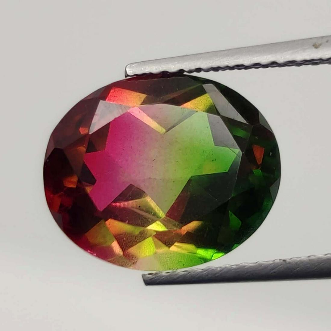 5.40 Ct "Beautiful" Watermelon Triplet Quartz (1 of 2)