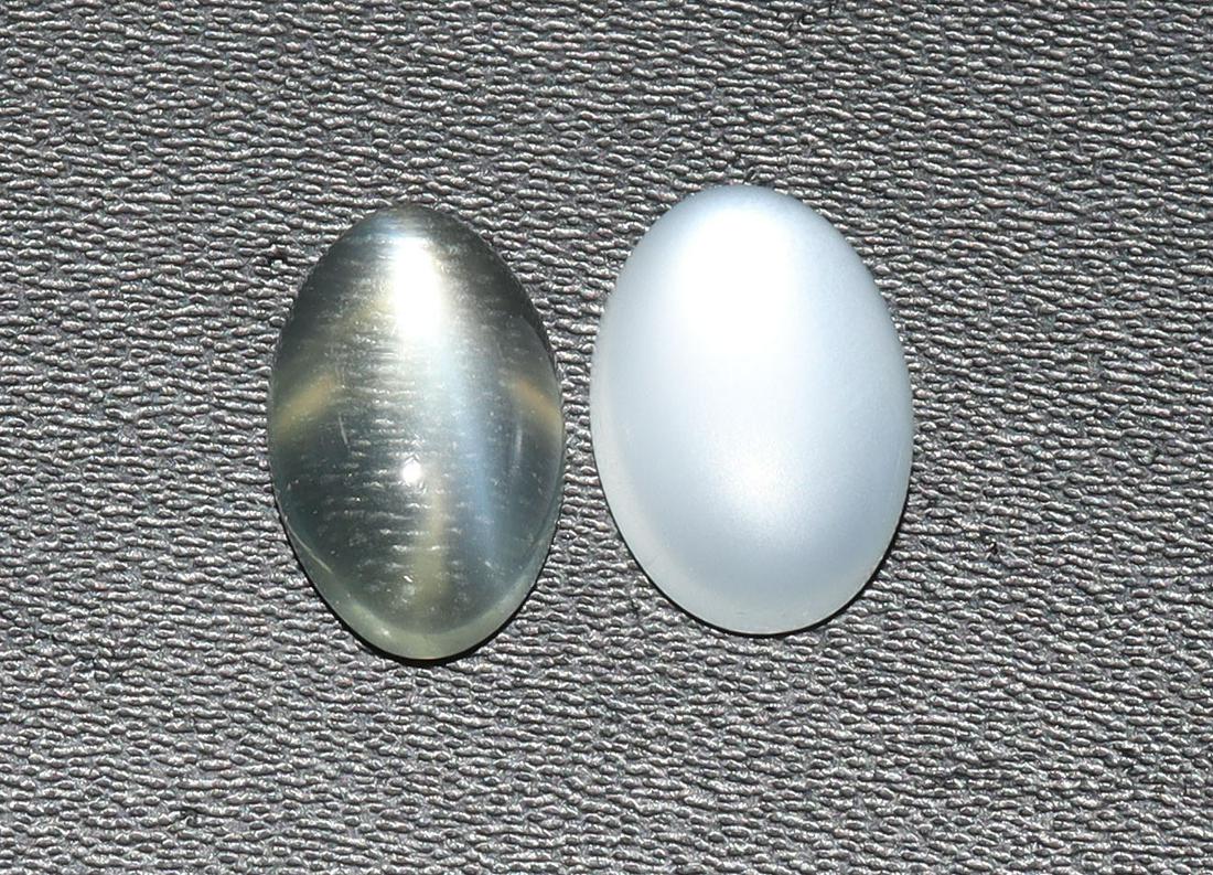 Gorgeous " Natural Moonstone " 5.56 Cts Natural Moonstone Set (1 of 2)