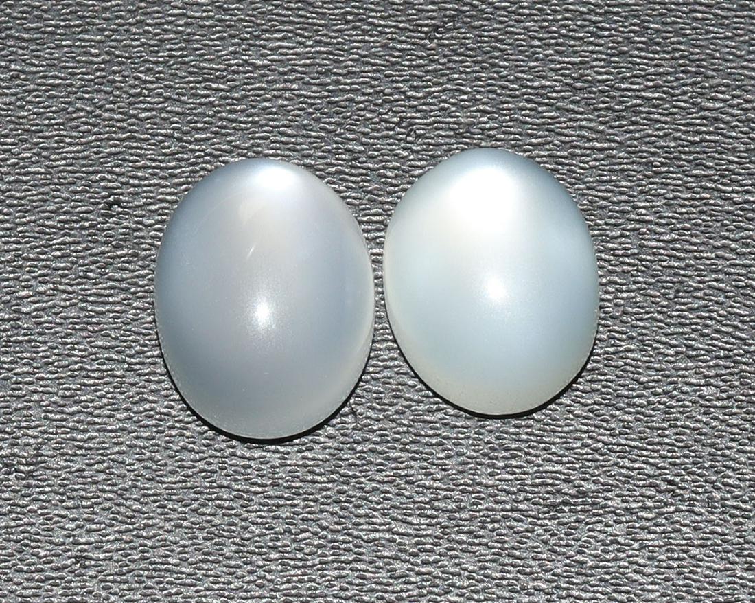Fabulous " Natural Moonstone " 7.57 Cts Natural Moonstone Set (1 of 2)