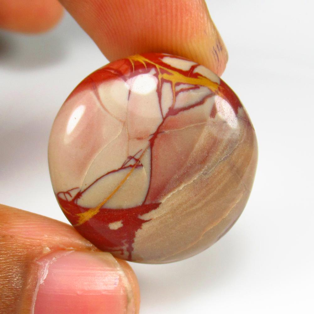 27.40 Ct - Natural Ironman Jasper: No Reserve! Title: 27.40 Ct - Natural Ironman Jasper Additional Information: Gemstone Metal Purity: - Gemstones: Jasper Carat Weights: 27.40 Size/Dimensions: 25.0 x 25.0 x 6.1 mm Additional Informatio