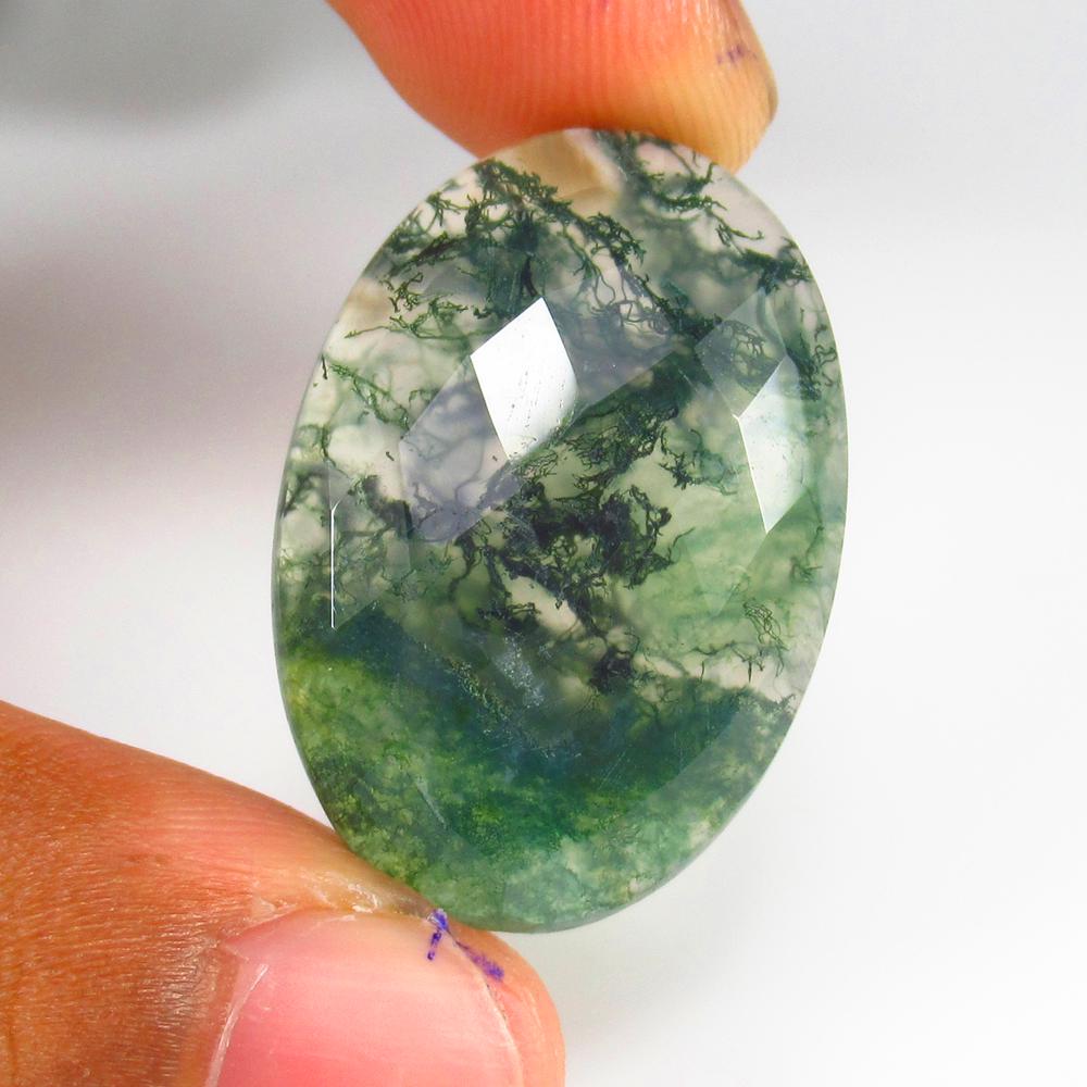 Natural Moss Agate - 32.55 Ct (1 of 3)