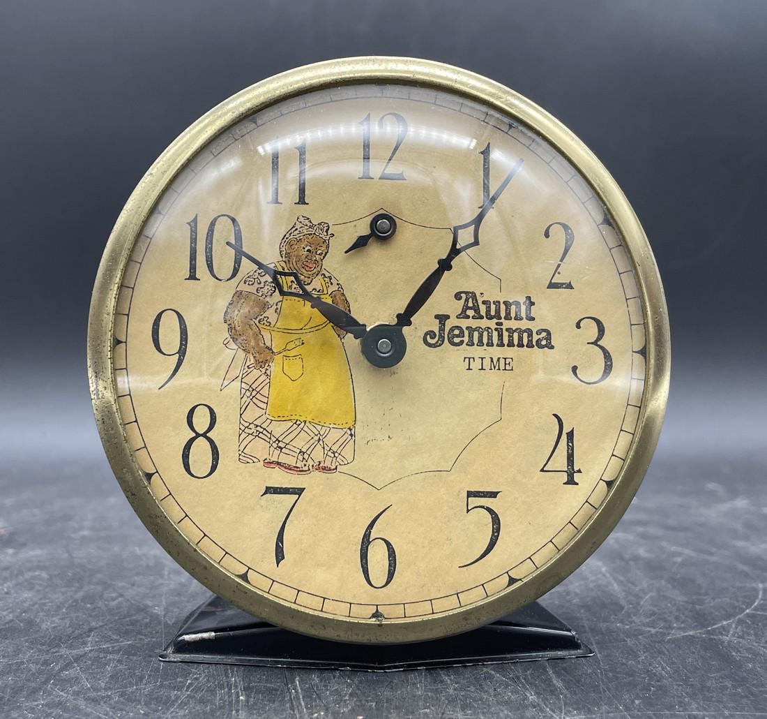 AUNT JEMIMA TIME CLOCK BLACK AMERICANA (1 of 7)