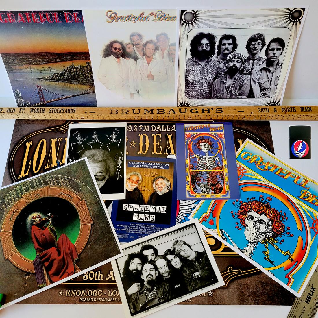 Grateful Dead Zippo Lighter And Ephemera Auction