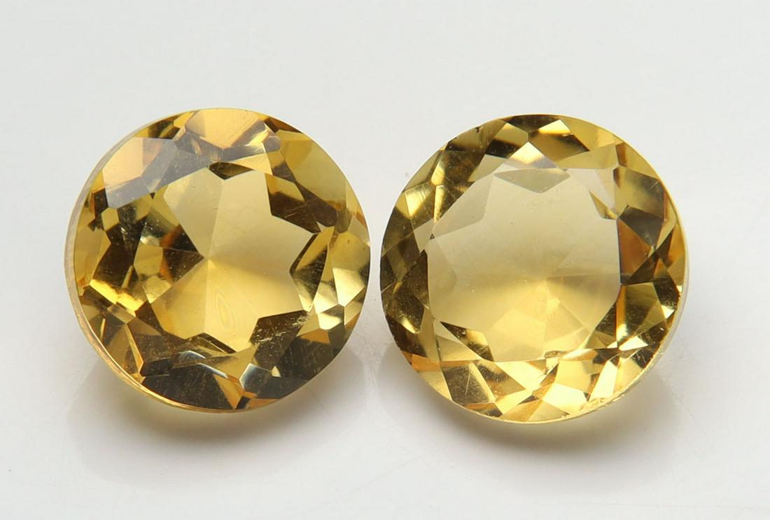 Wonderful " Natural Citrine " 4.10 Cts Natural Citrine Set (1 of 3)