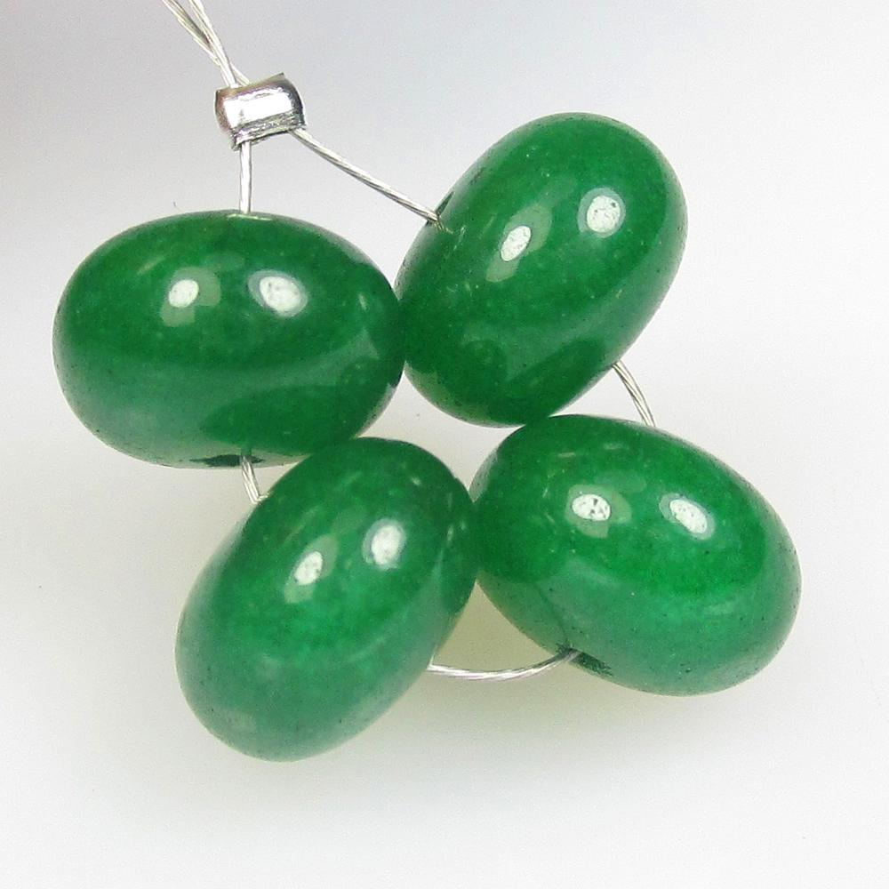 16.08 Ctw Natural 4 Drilled Green Onyx Round Beads: No Reserve! Title: 16.08 Ctw Natural 4 Drilled Green Onyx Round Beads Stone Clarity: Semi-Transparent Gemstones: Natural Onyx Beads Carat Weights: 16.08 Size/Dimensions: 8.80 - 9.40 mm / 4 Pc's Additi
