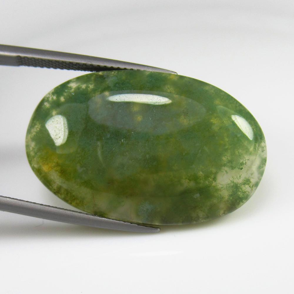 Natural Moss Agate - 29.75 Ct (1 of 3)