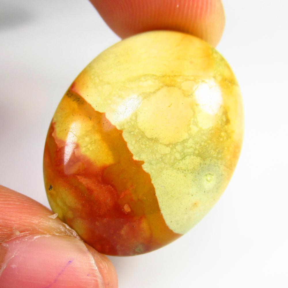 31.49 Ct - Natural Fire Agate (1 of 2)