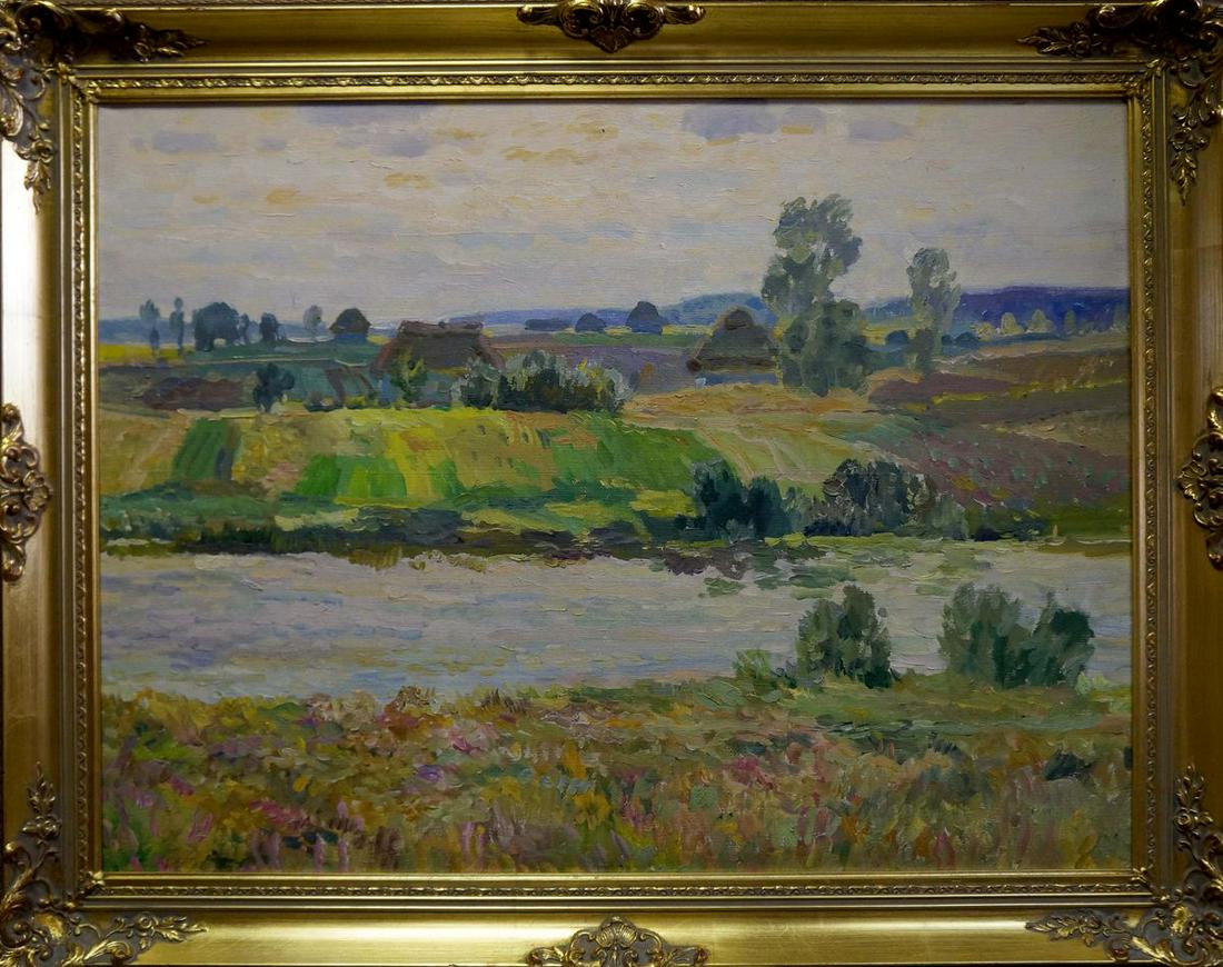 Oil painting It is getting dark Odainik Vadim Ivanovich (1 of 8)