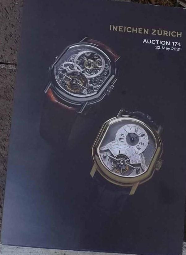 Watches Auction Catalog. Auction