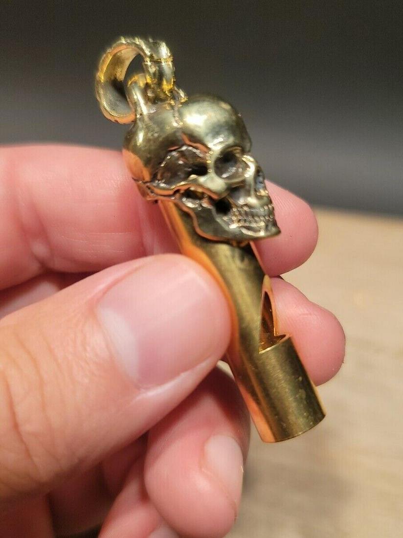 Brass Skull Whistle (1 of 10)