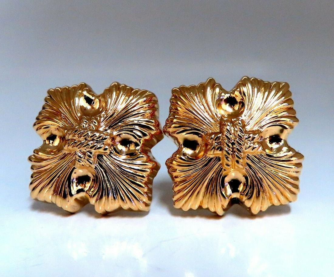 14kt Gold Celtic Knot Clip Earrings (1 of 5)