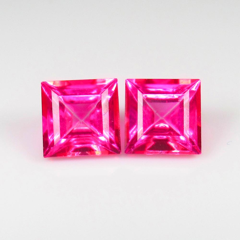 4.61 Ct - Natural Pink Topaz Pair (1 of 2)