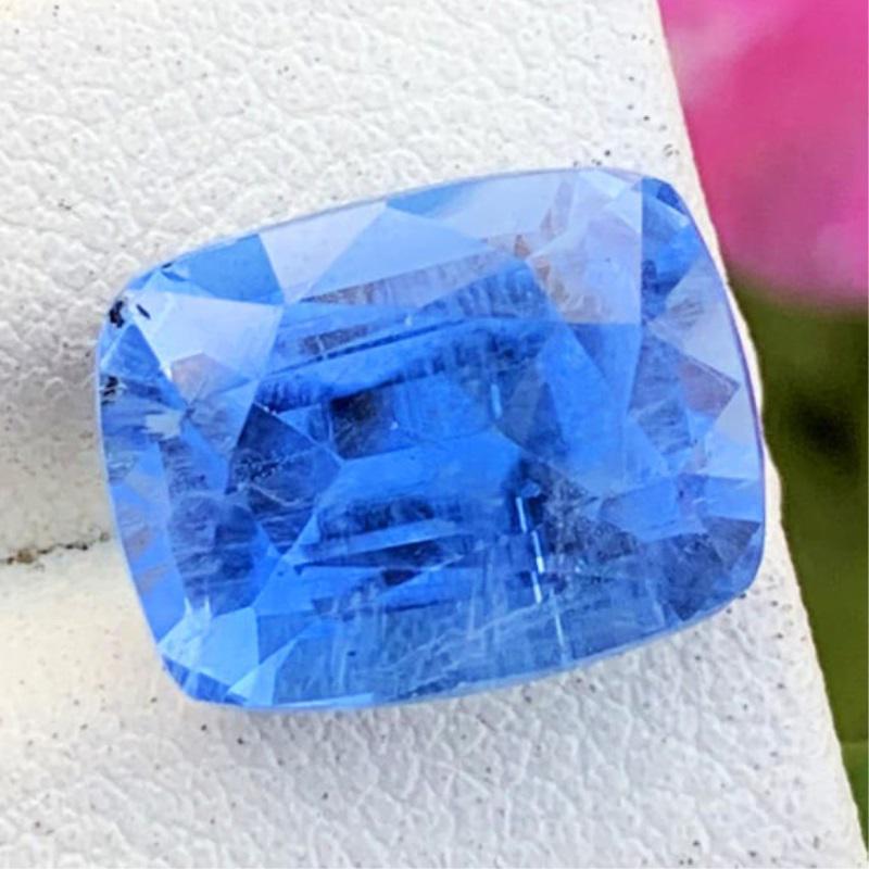 Santa Maria Aquamarine Gemstone, Deep Blue Aquamarine Cut Stone, Custom Cut Aquamarine Stone, VS (1 of 5)