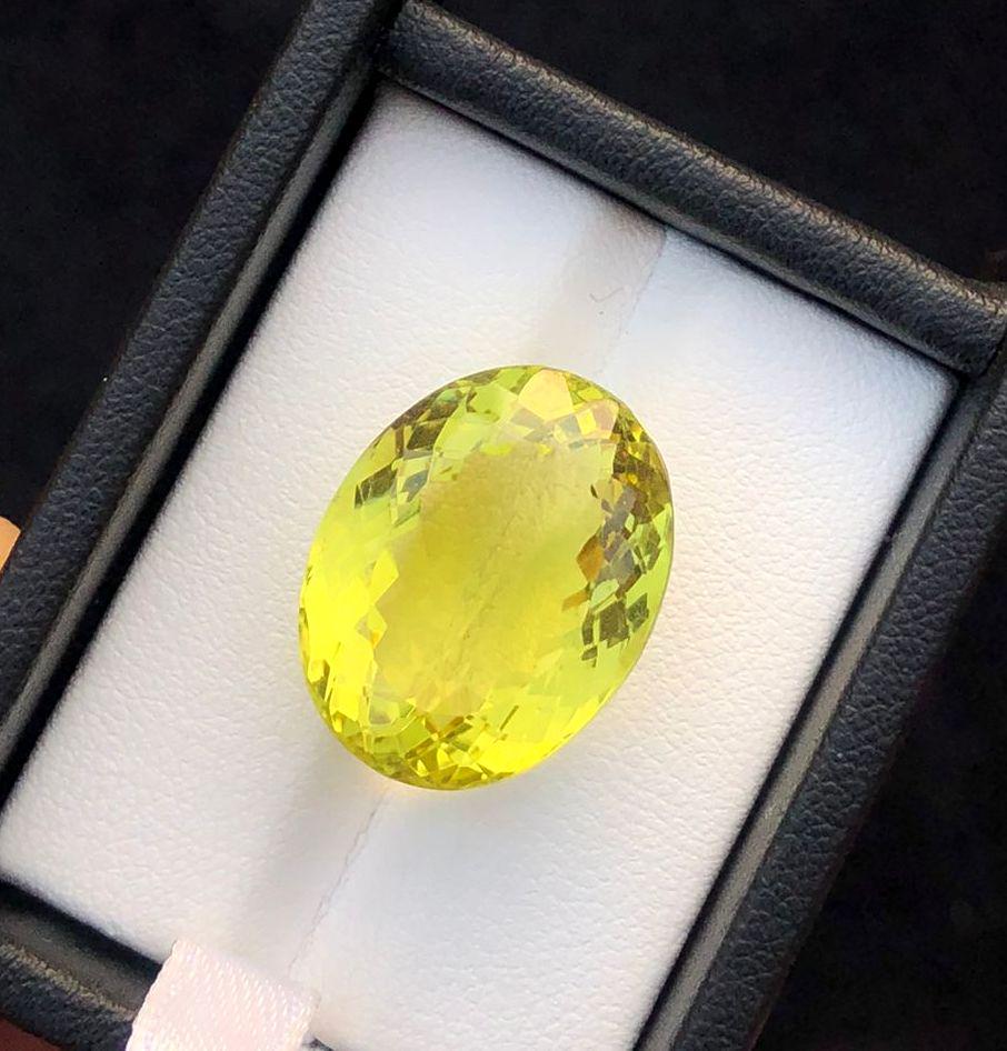 25 Carats Natural Lemon Quartz: Title: 25 Carats Natural Lemon Quartz Gemstones: Lemon Quartz Carat Weights: 25 Carats Size/Dimensions: 20x15.5x12 MM Additional Information: Natural Reserve: $99.00 Shipping: Domestic: Flat-rate of$