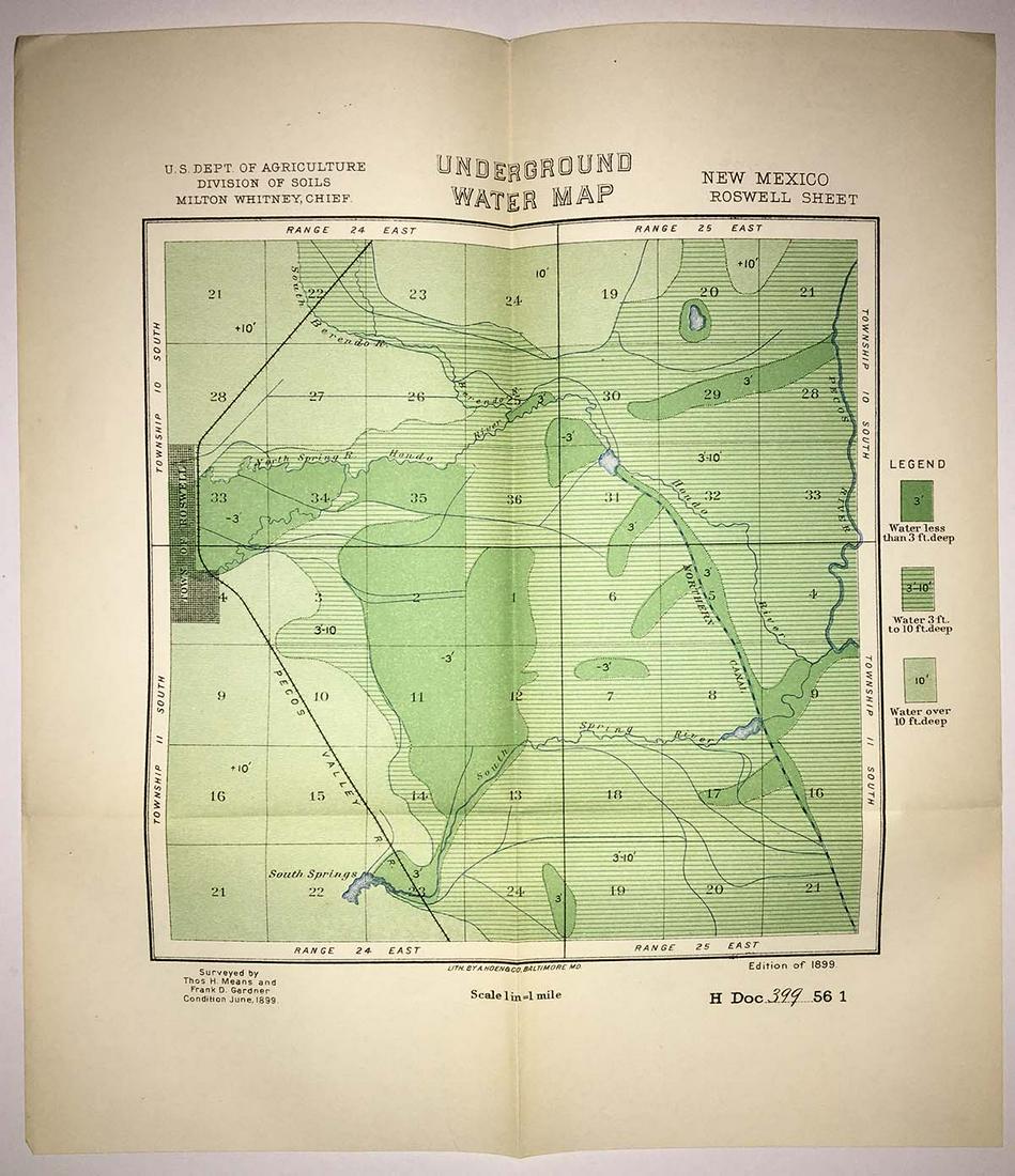 Underground Water Map New Mexico - 157842632 1 X