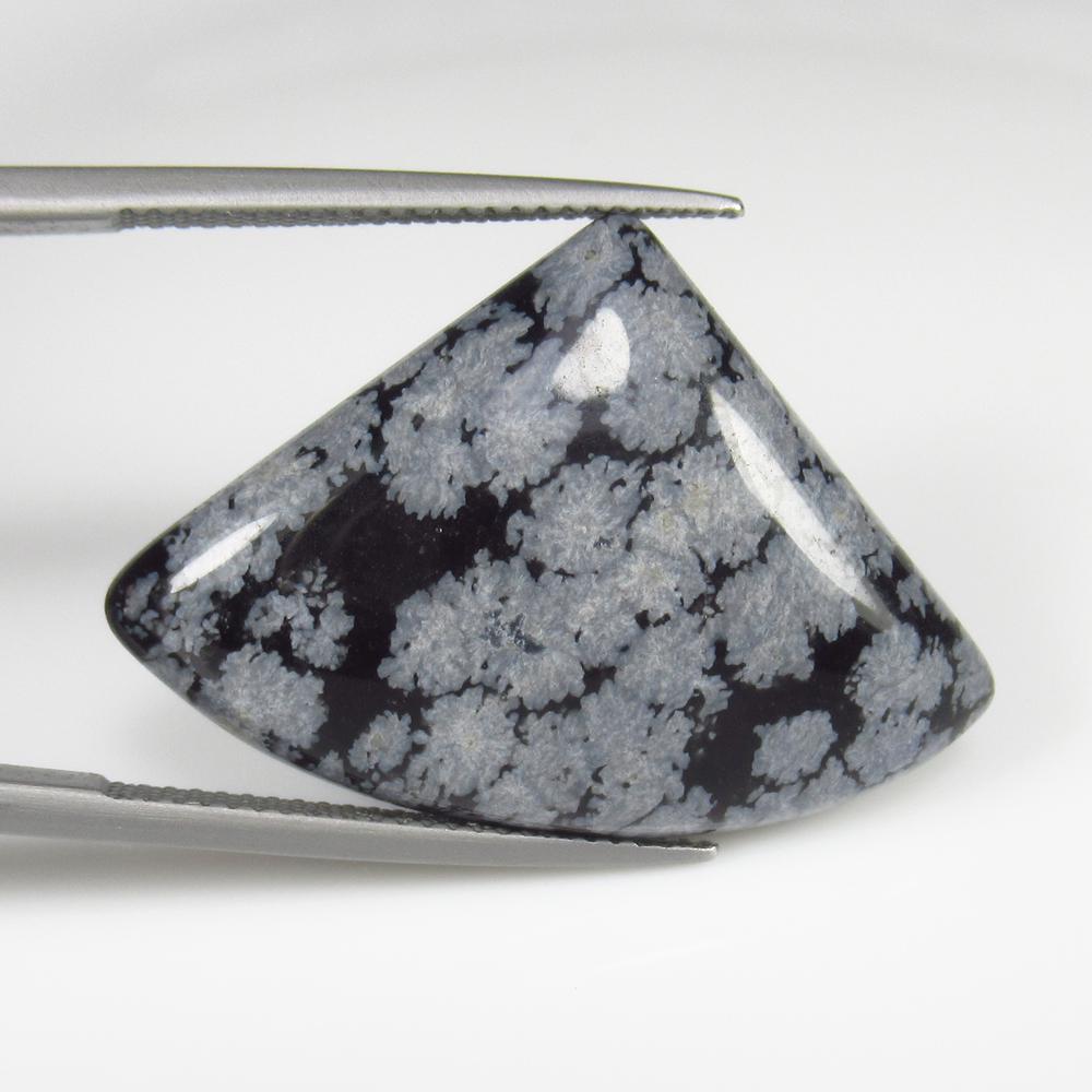 Natural Snowflake Jasper - 16.01 Ct (1 of 2)