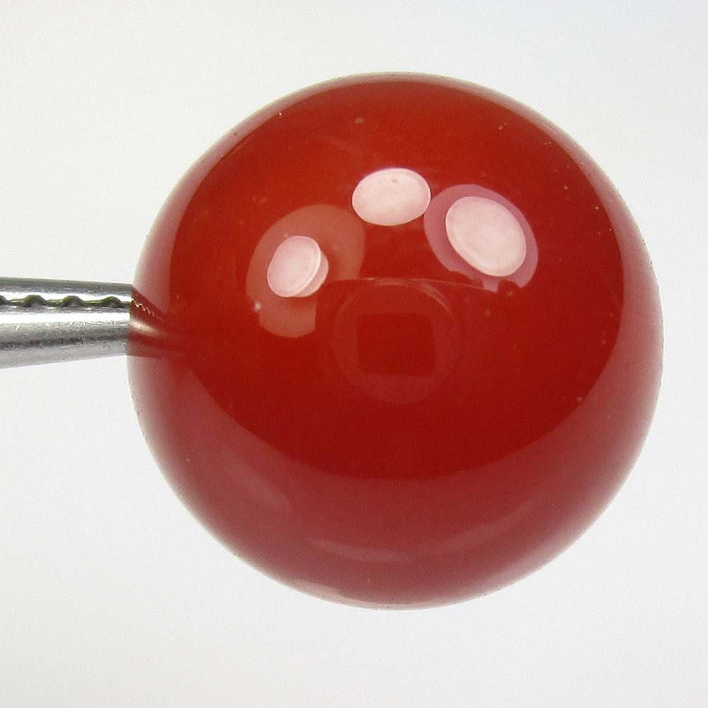 11.25 Ctw Natural Carnelian Round Beads: No Reserve! Title: 11.25 Ctw Natural Carnelian Round Beads Stone Clarity: Semi-Transparent Gemstones: Natural Carnelian Beads Carat Weights: 11.25 Size/Dimensions: 12.20 x 12.20 mm Additional Informat