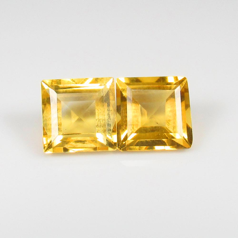 Natural Citrine Pair - 3.13 Ct (1 of 2)