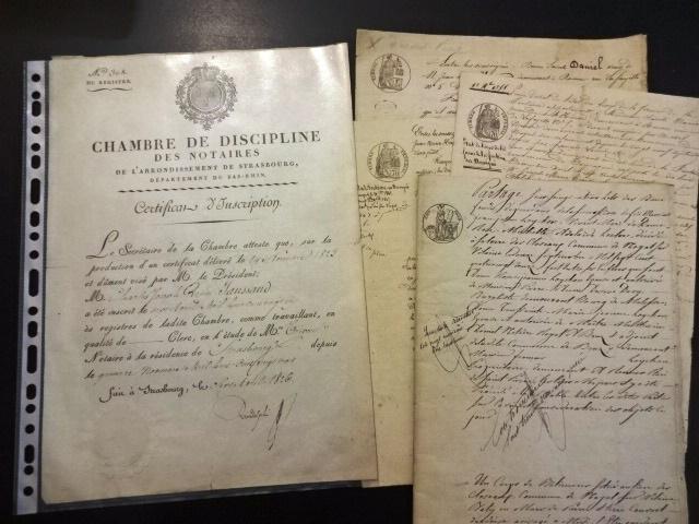 Interesting Group 19th C French Manuscript Documents (1 of 4)