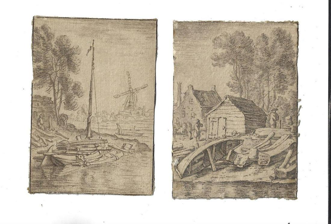 Two 18th C Drawings (1 of 2)