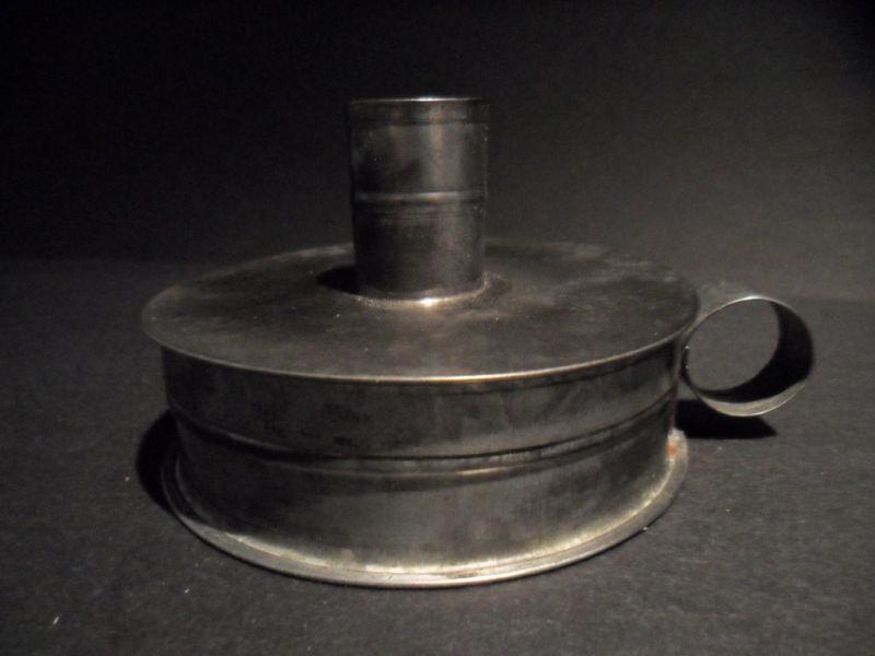 Tin Candle Holder Tinder Box Toleware (1 of 5)