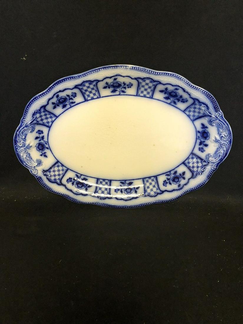 16 1/4” Melbourne Flow Blue Platter (1 of 4)