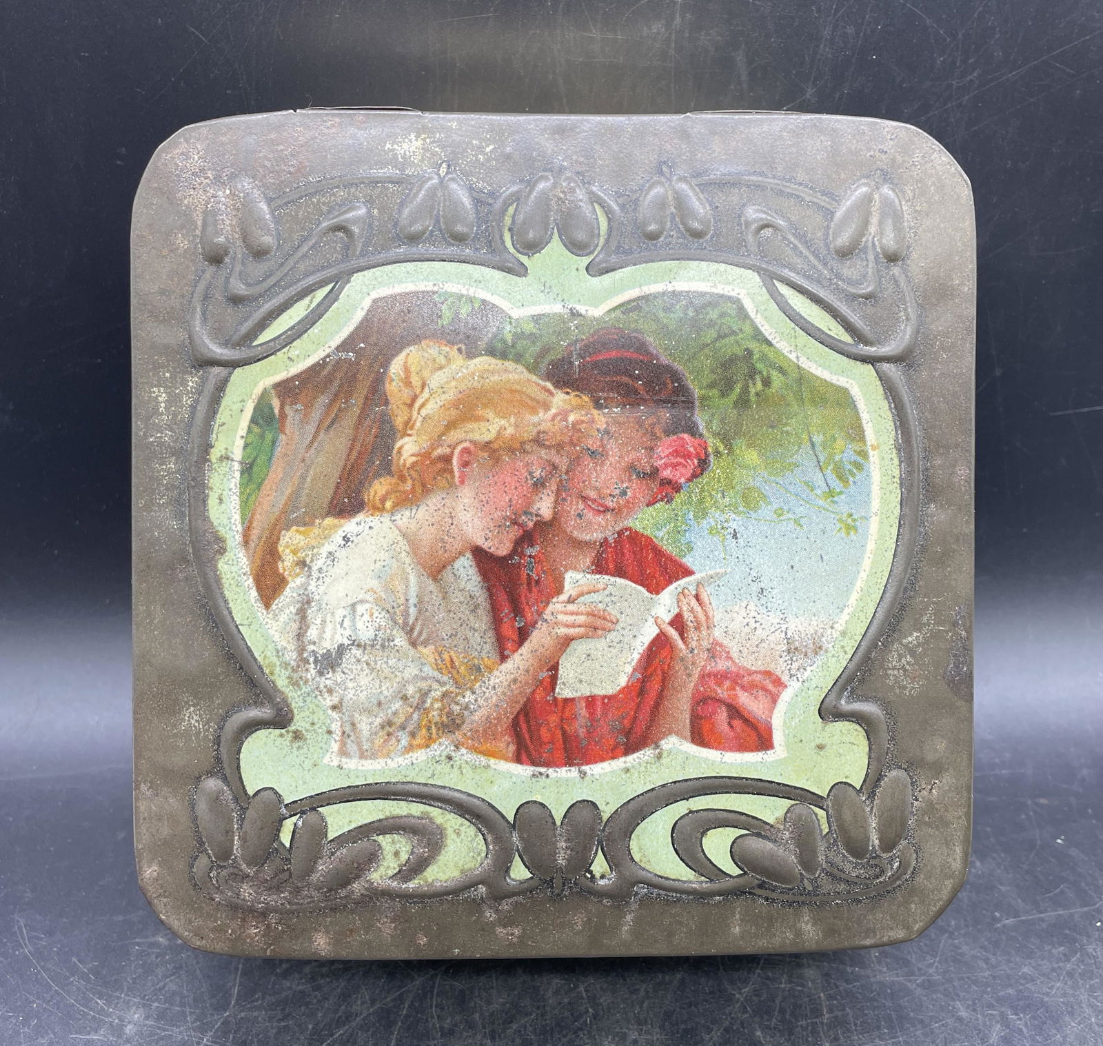 Vintage Biscuit Tin A 1 Biscuit Company of London (1 of 8)