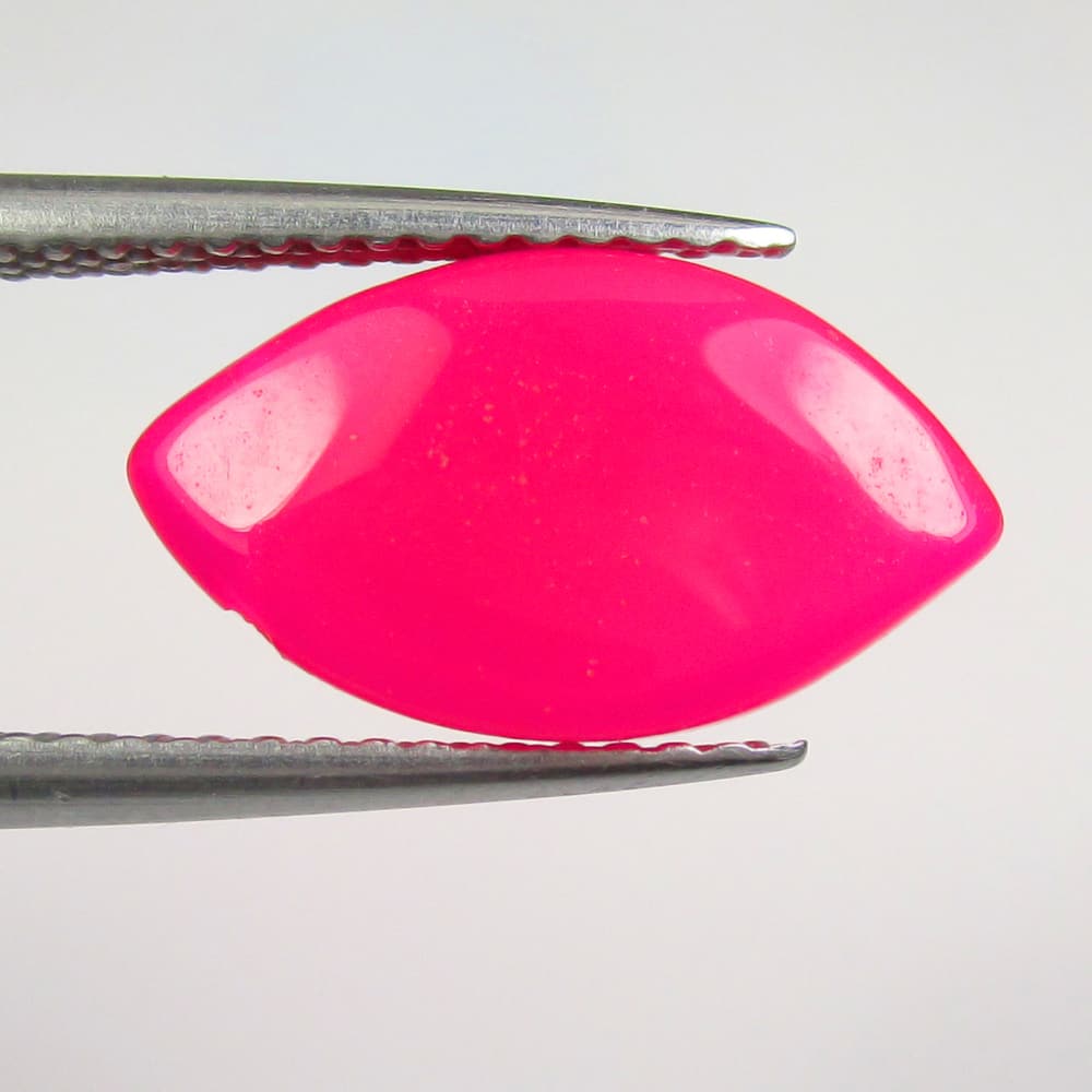 2.49 Ctw Natural Drilled Pink Onyx Marquise Cab: No Reserve! Title: 2.49 Ctw Natural Drilled Pink Onyx Marquise Cab Stone Clarity: Opaque Gemstones: Natural Onyx Carat Weights: 2.49 Size/Dimensions: 14.20 x 8.30 x 3.30 mm Additional Information: Ver