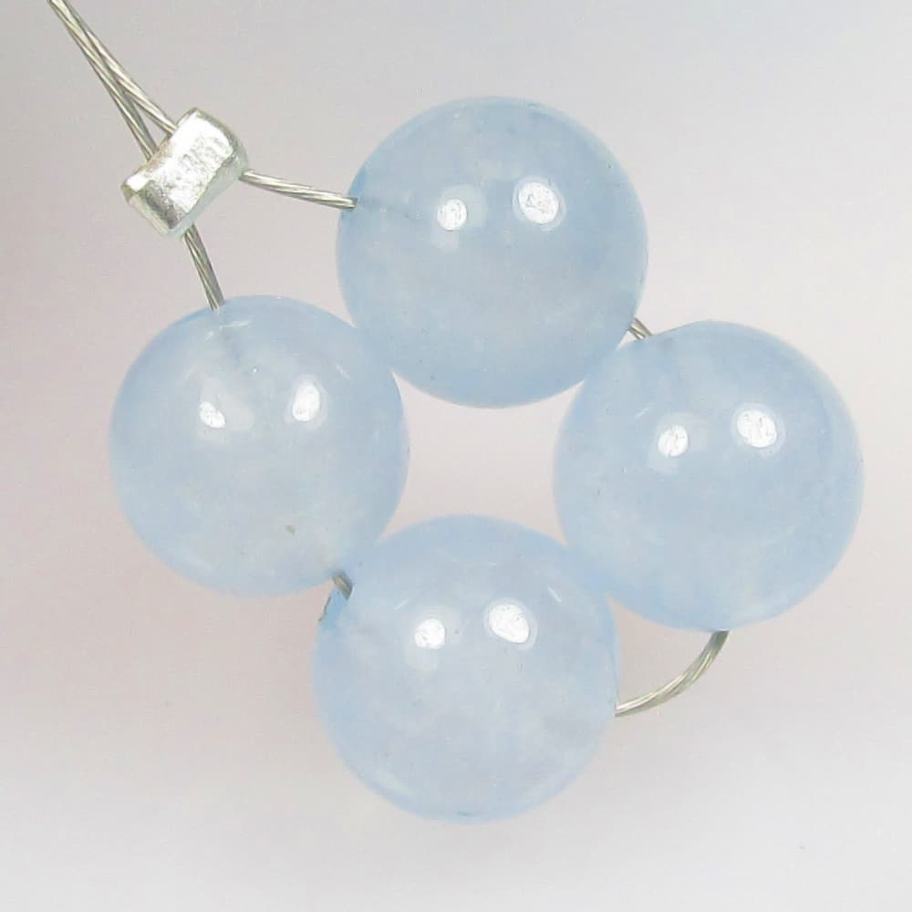 6.83 Ctw Natural 4 Drilled Onyx Round Beads (1 of 2)