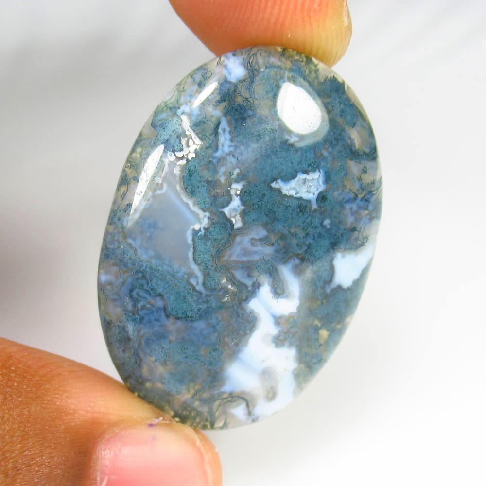 32.83 Ct - Natural Palm Ocean Jasper (1 of 2)