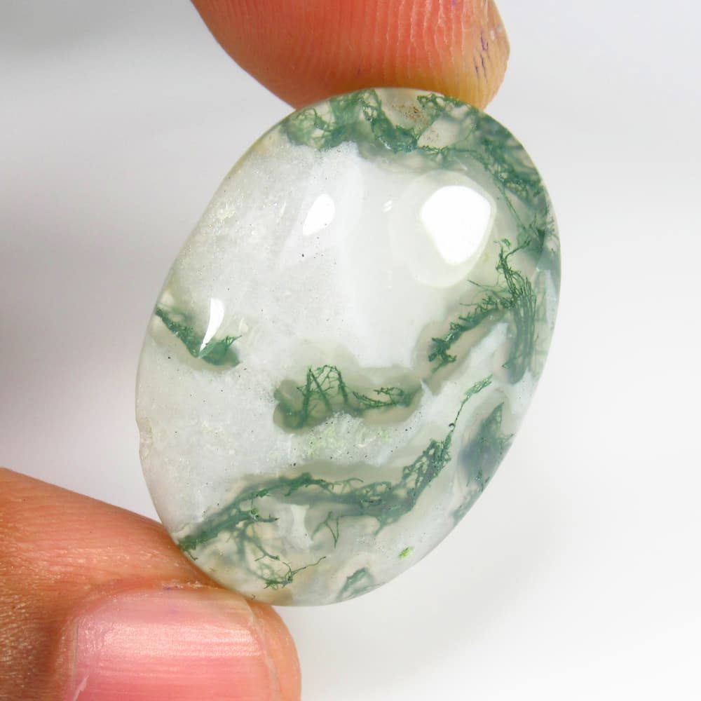 Natural Moss Agate - 26.87 Ct (1 of 2)