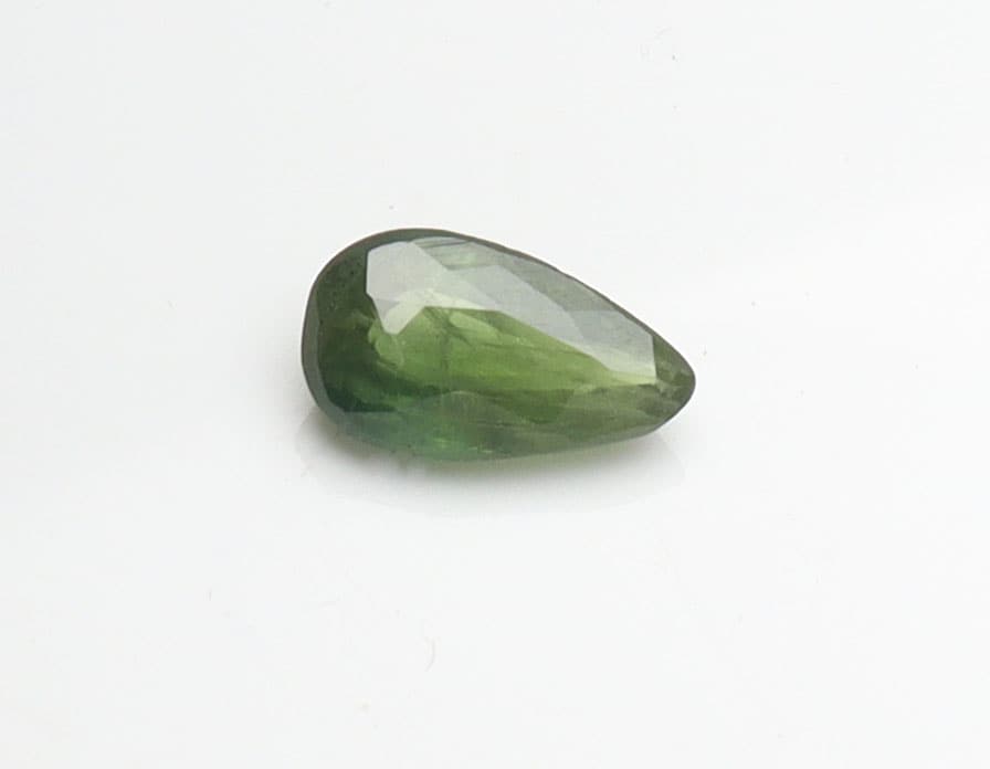 Gorgeous " Natural Unheated Green Sapphire " 0.60 Cts Natural Unheated Green Sapphire Pair (1 of 5)