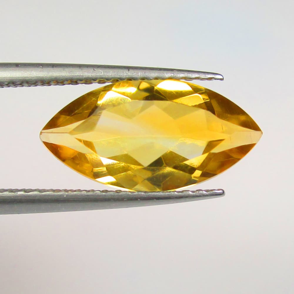 2.55 Ctw Natural Yellow Citrine Marquise Cut (1 of 2)