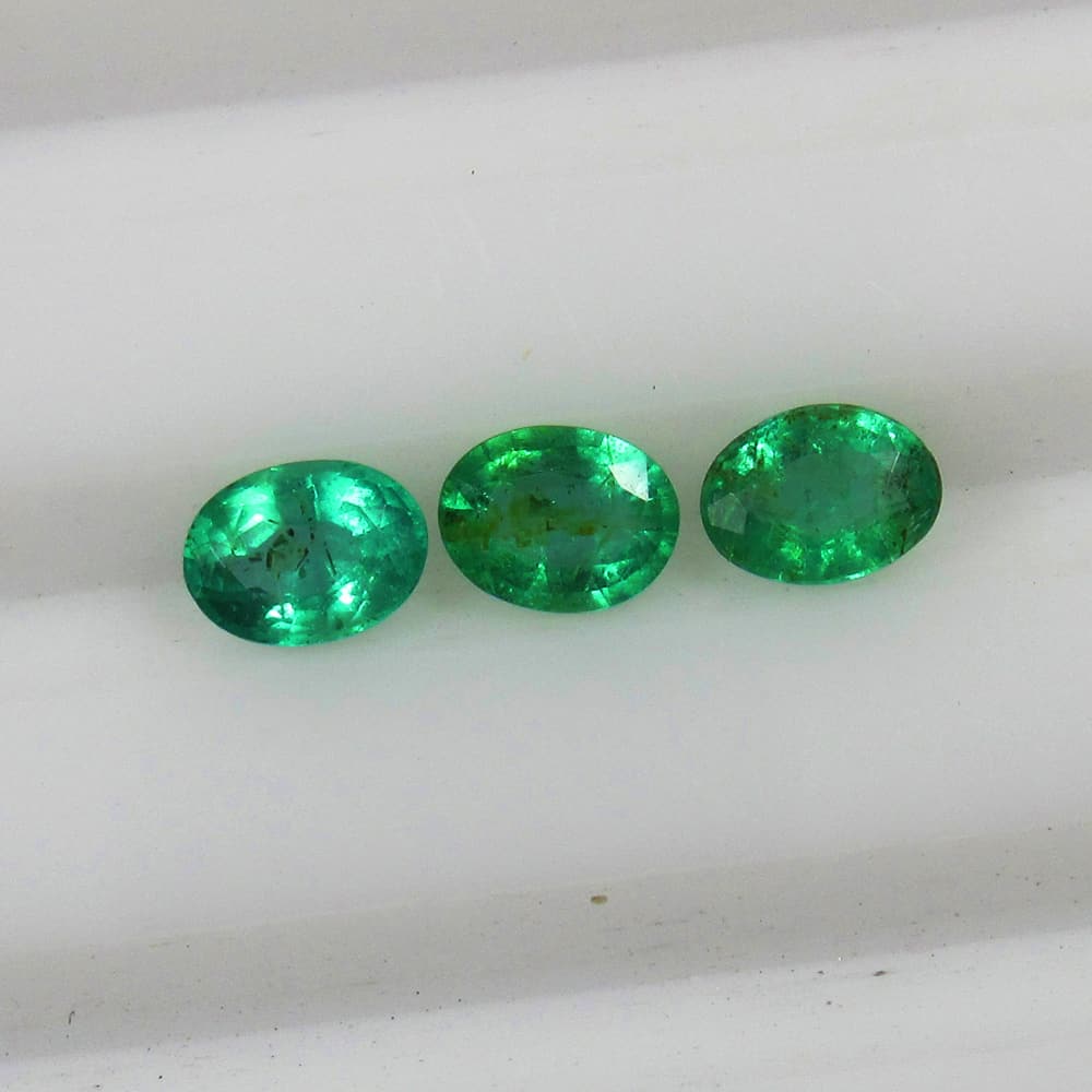 Natural Emerald Set - 0.50 Ct (1 of 3)
