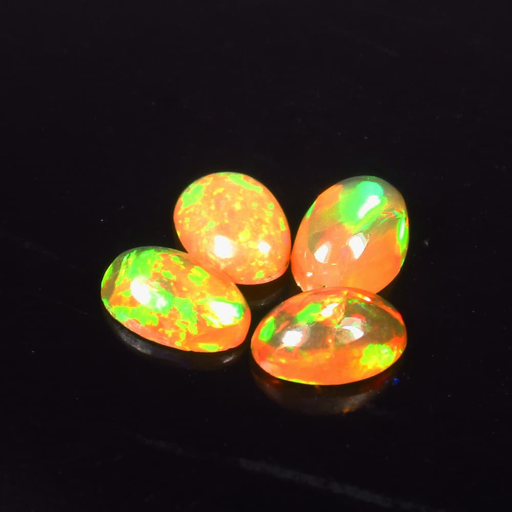Natural Multicolor Opal Set - 1.24 Ct (1 of 3)
