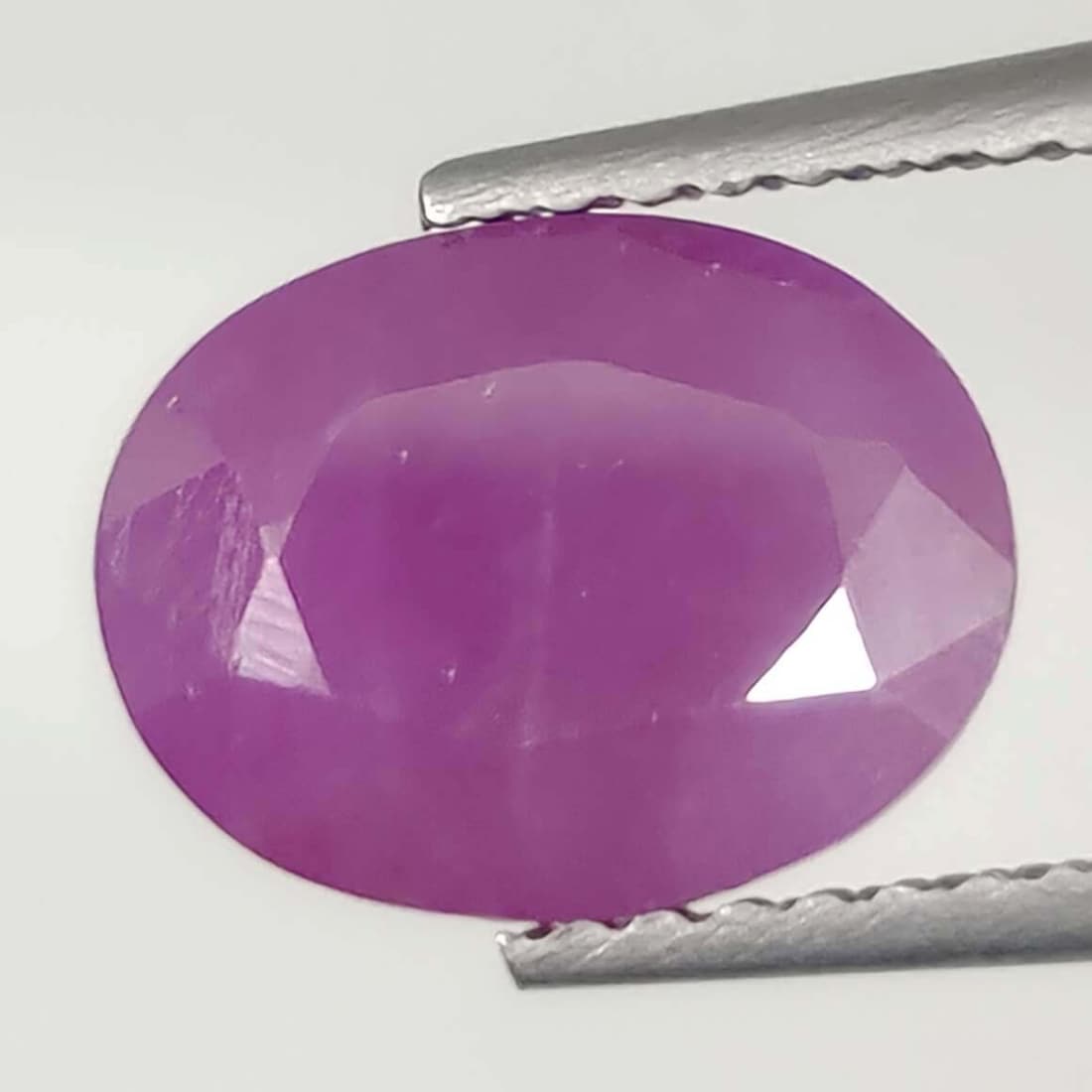 1.95 Ct Natural Unheated Pinkish Red Ruby (1 of 3)