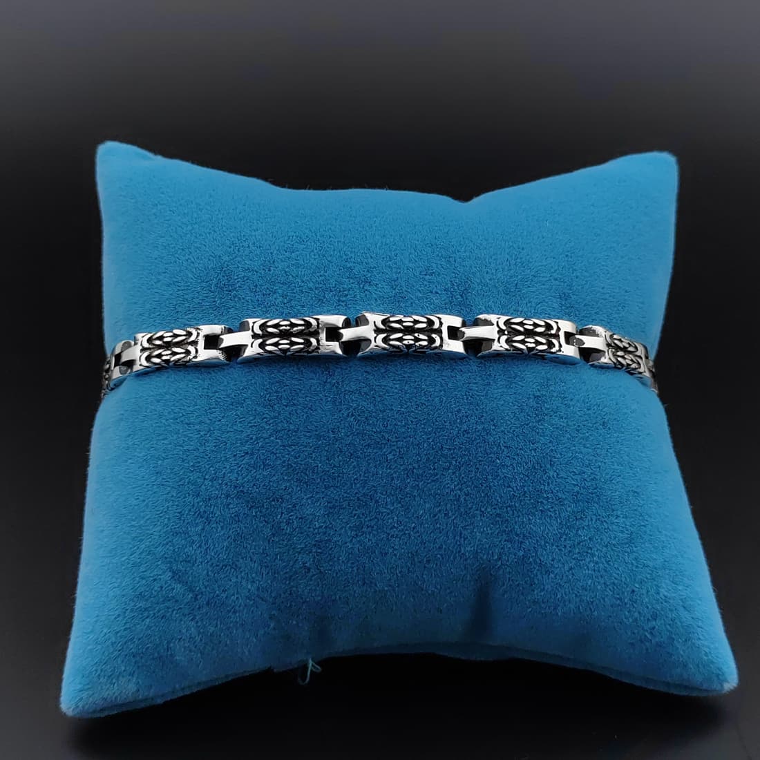 925 Sterling Silver Men's Bracelet (1 of 7)
