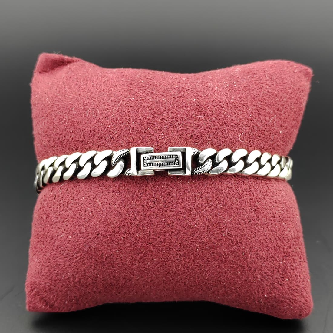 925 Sterling Silver Men's Bracelet (1 of 8)