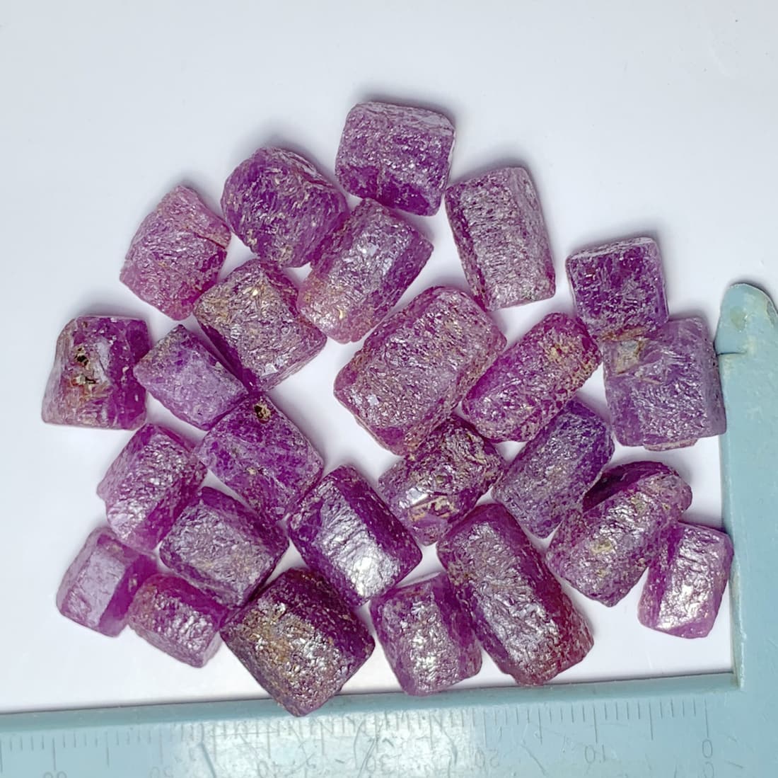 50 Gm Beautiful Rare Natural Ruby Crystals (1 of 3)