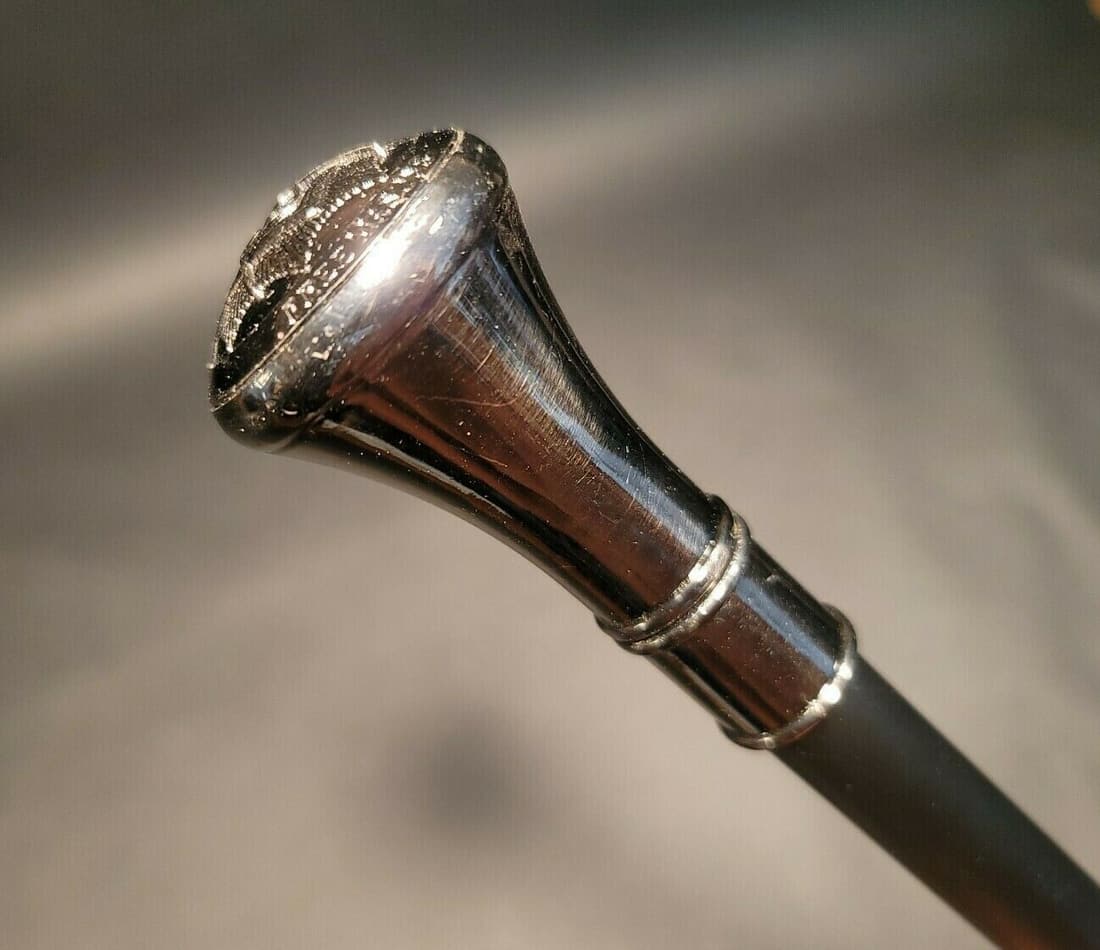 36" Freemasons Metal Walking Stick Cane (1 of 12)