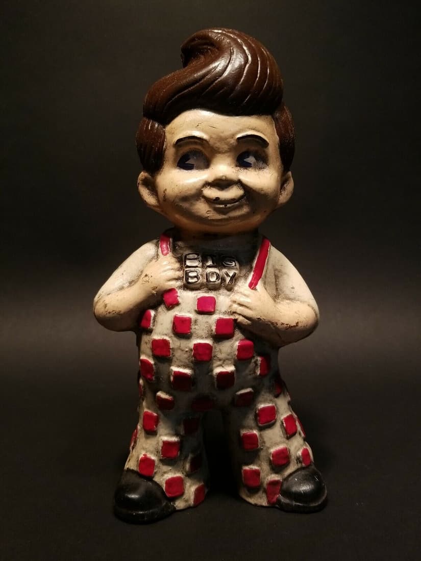 Cast Iron Big Boy Coin Bank (1 of 12)