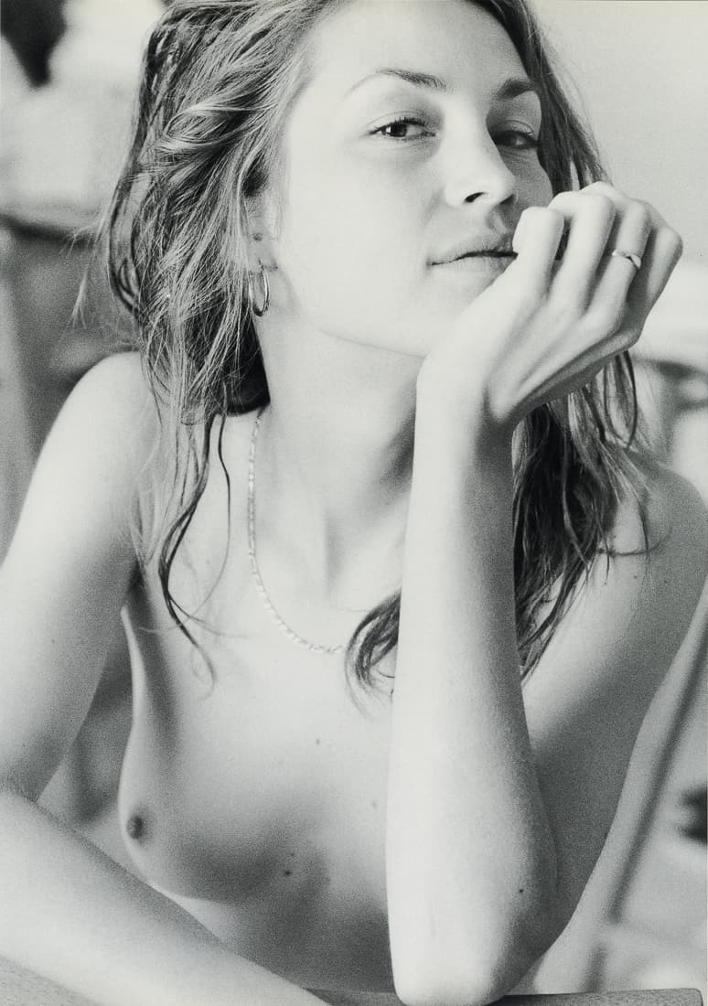 JONVELLE - Nude: Artist: Jonvelle Title: Nude Medium: Photo Litho, 1999, Germany Dimensions: 8.75x12.55" Description: Heat Wax Mounted on 12x16" Conservation Board Artist Bio: Jean-Francois Jonvelle, (1943-2002) was a