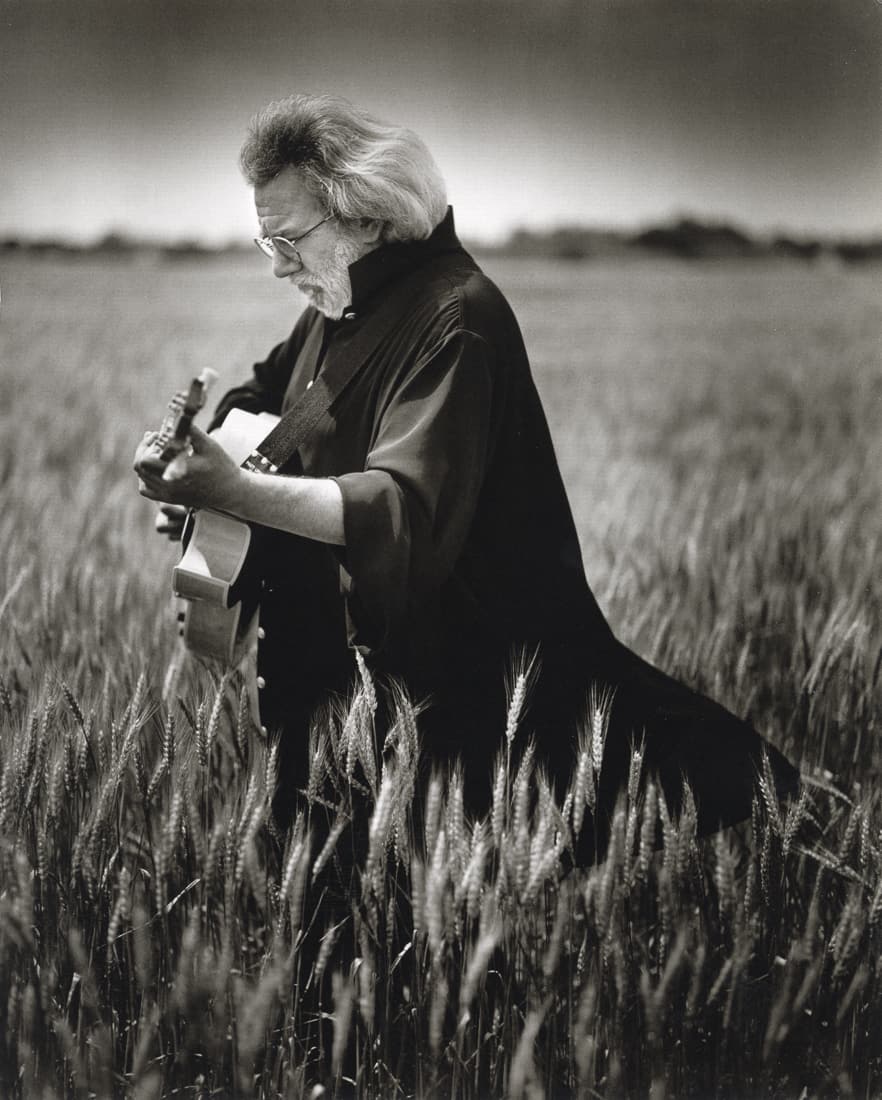 MARK SELIGER - Jerry Garcia, Indianapolis, IN, 1993: Artist: Mark Seliger Title: Jerry Garcia, Indianapolis, IN, 1993 Medium: Photo Litho, 2008, Italy Dimensions: 10.25x12.75" Description: Heat Wax Mounted on 14x18"Conservation Board Artist Bio: Mark Al