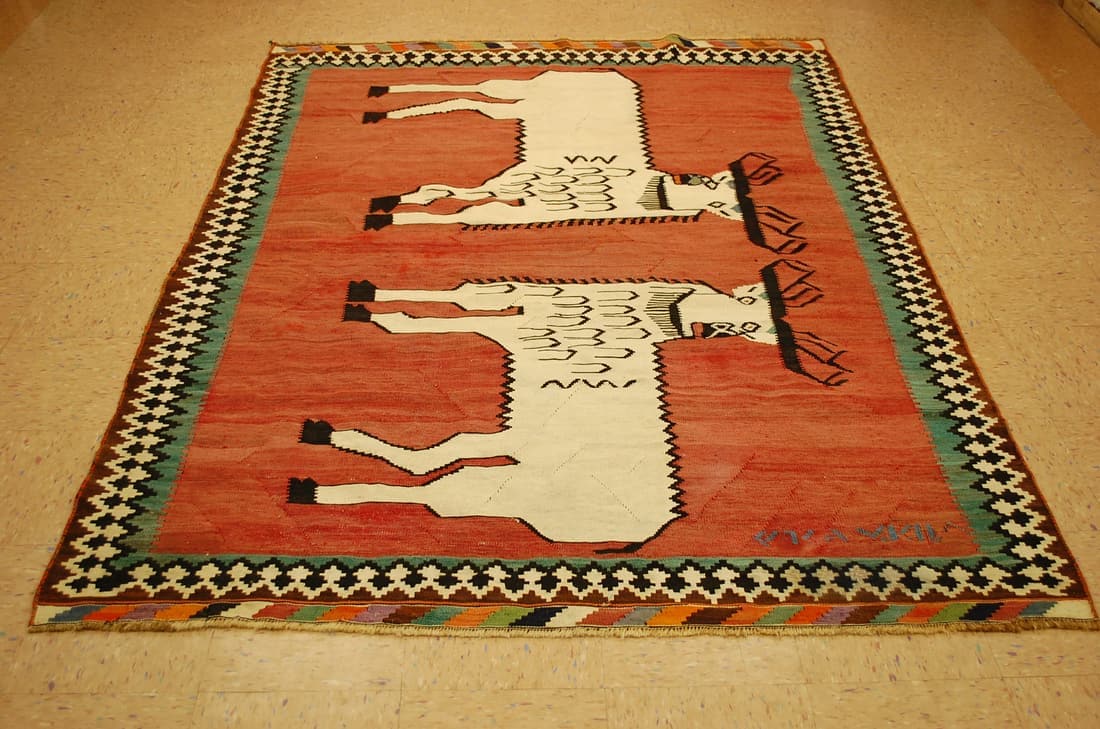 Persian Shiraz Rug 5.10x8 (1 of 10)