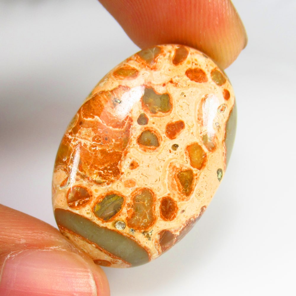 Natural Lupid Skin Jasper - 23.63 Ct (1 of 2)