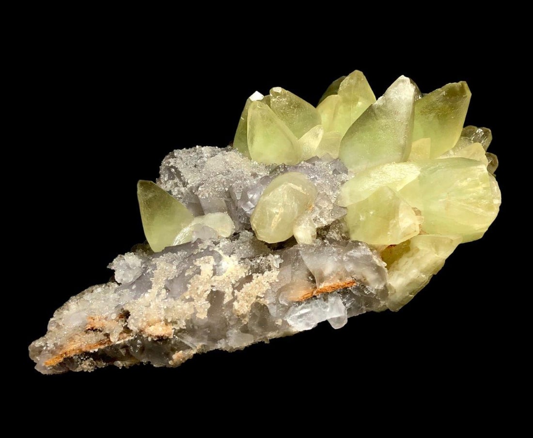 Dogtooth Calcite With Fluorite - Collection Piece - 8 KG - 37X25X15 cm (1 of 5)
