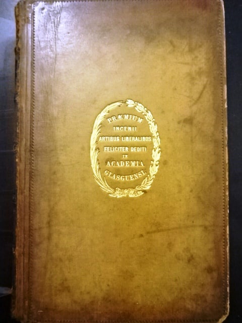 1852 History of Physical Astronomy Nice Binding: History of Physical Astronomy from The earliest Ages to The Middle of the Nineteenth Cetury…, by Robert Grant, printed at London by Henry G. Bohn [1852]. 637 pages. Nice leather binding with gol