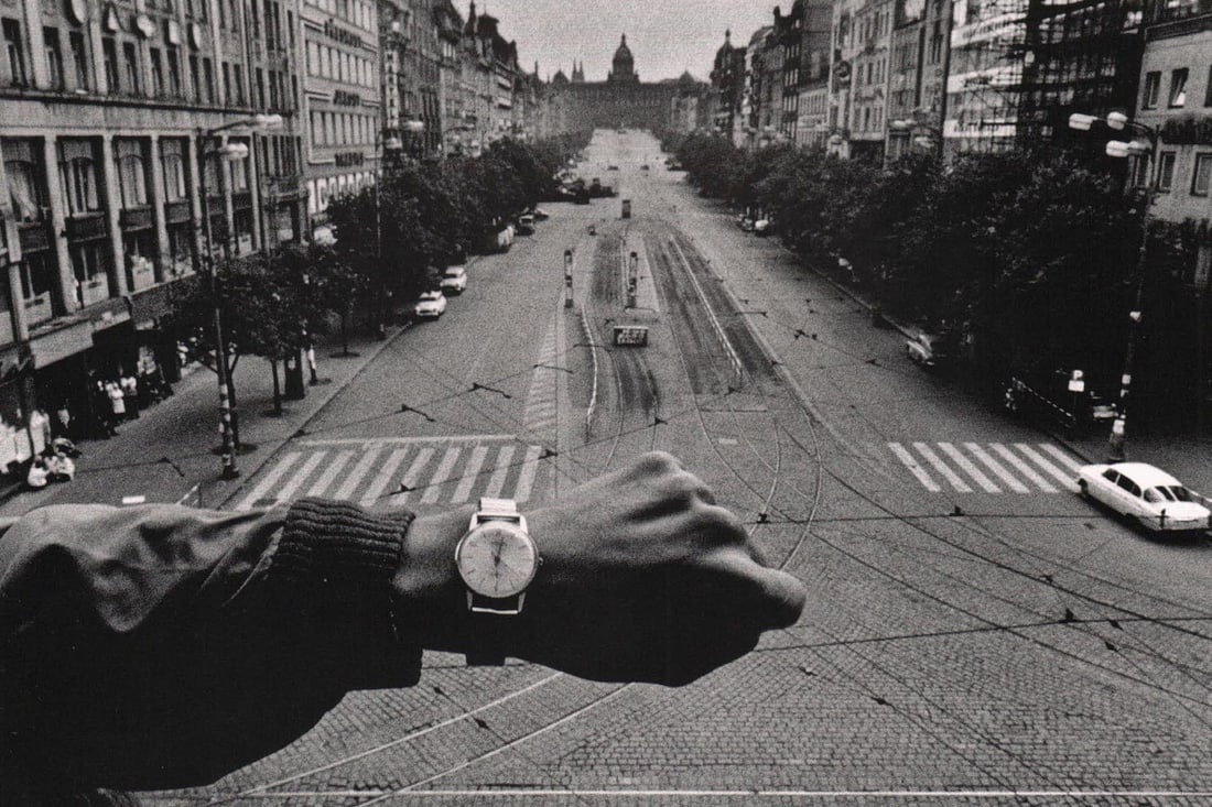 JOSEF KOUDELKA - Prague, August, 1968: Artist: JOSEF KOUDELKA Print Title: rague, August, 1968 Medium: Photo-lithograph Printed 2000s in Italy Image size (inches) approx. 7 x 10.25” Additional Information: COAs included on all pieces